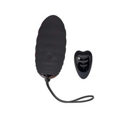 Віброяйце Adrien Lastic Ocean Breeze 2.0 Black, пульт ДК, дуже потужний мотор, 10 віброрежимів SO7030 фото