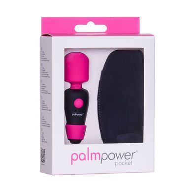 Мини вибромассажер PalmPower Pocket с чехлом на молнии, водостойкий, перезаряжаемый, длина 9 см SO2735 фото
