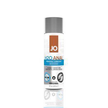 Анальная смазка System JO ANAL H2O - ORIGINAL (60 мл) на водной основе, растительный глицерин SO1455 фото