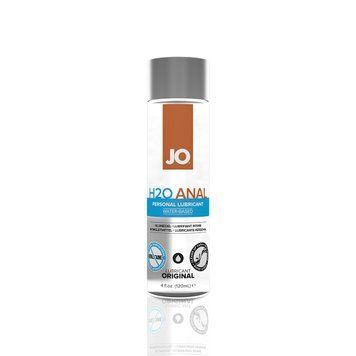 Анальная смазка System JO ANAL H2O - ORIGINAL (120 мл) на водной основе, растительный глицерин SO1456 фото