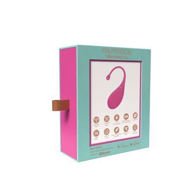 Смарт-віброяйце Adrien Lastic Palpitation Pink з глибокою вібрацією SO4866 фото