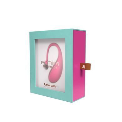 Смарт-віброяйце Adrien Lastic Palpitation Pink з глибокою вібрацією SO4866 фото
