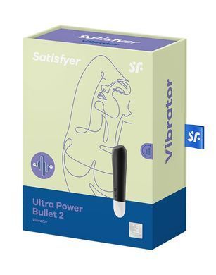 Вібропуля перезаряджаєма Satisfyer Ultra Power Bullet 2 Black SO5423 фото