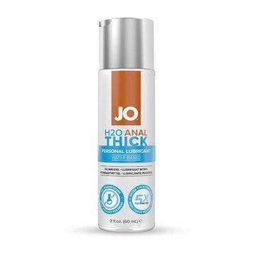 Густа анальна змазка JO ANAL H2O &ndash; THICK (60 мл) на водній основі SO9336 фото