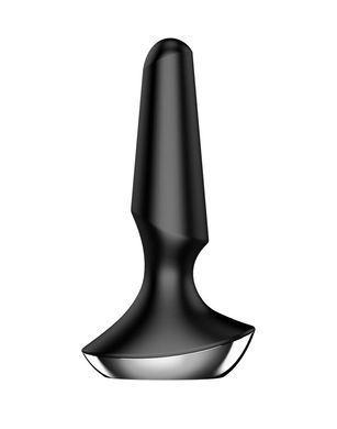 Анальная смарт-вибропробка Satisfyer Plug-ilicious 2 Black SO5444 фото