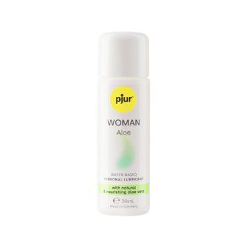 Лубрикант на водній основі pjur Woman Aloe 30 мл з екстрактом алое, зволожувальний, без парабенів PJ13310 фото