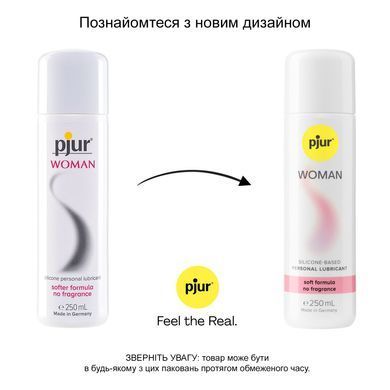 Смазка на силиконовой основе pjur Woman 250 мл, без ароматизаторов и консервантов специально для нее PJ11670 фото