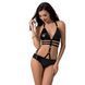 Боди монокини под латекс LAMIS BODY black S/M - Passion Exclusive PS24802 фото 1