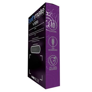 Вибропуля Bathmate Vibe Bullet Chrome, глубокая мощная вибрация SO2438 фото