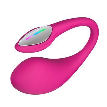 Смарт-виброяйцо Lovense Lush 4, очень мощное, быстрая зарядка, LED-подсветка SX2291 фото