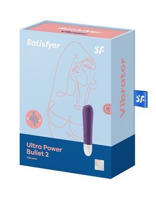 Вибропуля перезаряжаемая Ultra Power Bullet 2 Violet SO5424 фото