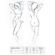 Прозрачная сорочка с открытой спиной MARESOL CHEMISE black S/M - Passion, трусики EL12902 фото 5