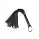 Флоггер Liebe Seele Black Organosilicon Flogger, 44 см, экокожа SO9488 фото 1