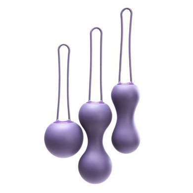 Набір вагінальних кульок Je Joue - Ami Purple, діаметр 3,8-3,3-2,7см, вага 54-71-100гр + подарунок косметичка SO3042 фото