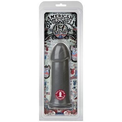 Фалоімітатор для фістингу Doc Johnson American Bombshell &mdash; B-7 Torpedo &mdash; Gun Metal SO4920 фото