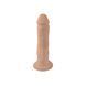 Подвійний фалоімітатор з вібрацією SilexD Double Gusto Vibro Flesh (Model 1 size 8" & 7") + LRS, діаметр 4,5 см та 3,7 см SO8209 фото 3