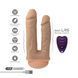 Подвійний фалоімітатор з вібрацією SilexD Double Gusto Vibro Flesh (Model 1 size 8" & 7") + LRS, діаметр 4,5 см та 3,7 см SO8209 фото 4
