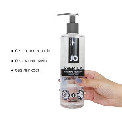 Лубрикант на силиконовой основе System JO PREMIUM - ORIGINAL (480 мл) без консервантов и отдушек SO1796 фото