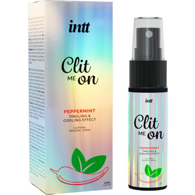 Збуджувальний спрей для клітора Intt Clit Me On Peppermint Cooling Effect 12 мл, охолоджувальний ефект SO8392 фото