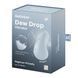 Вибратор для наружной стимуляции Satisfyer Dew Drop Blue, 2 мотора, 12 режимов, мягкий корпус SX1211 фото 6
