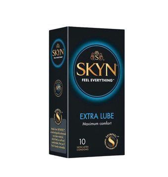 Skyn Extra Lubricated - безлатексні суперзволожені, 10шт TS0049 фото