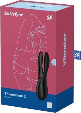 Кліторальний вібратор Satisfyer Threesome 2 Black SX1214 фото