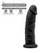 Фалоімітатор SilexD Henry Black (MODEL 2 size 7.5in), двошаровий, силікон + Silexpan, діаметр 4,8 см SO5025 фото 2