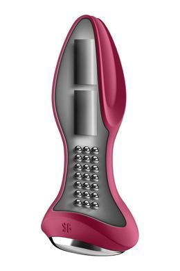 Анальная смарт вибропробка с жемчужным массажем Satisfyer Rotator Plug 2+ Violet SO6280 фото