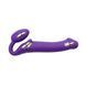 Безремінний страпон з вібрацією Strap-On-Me Vibrating Violet XL, діам. 4,7см, пульт ДК, регульований SO3827 фото 3