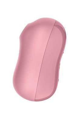 Вакуумний стимулятор із вібрацією Satisfyer Cotton Candy Light Red SO6282 фото