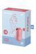 Вакуумний стимулятор із вібрацією Satisfyer Cotton Candy Light Red SO6282 фото 7
