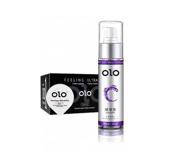 Набір &laquo;OLO Feeling Ultrathin 10 шт та Лубрикант "olo smooth" 60 мл&raquo; TC0042 фото
