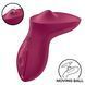 Вибратор для клитора с жемчужной стимуляцией Satisfyer Exciterrr Berry, 2 независимых мотора SX1218 фото 1