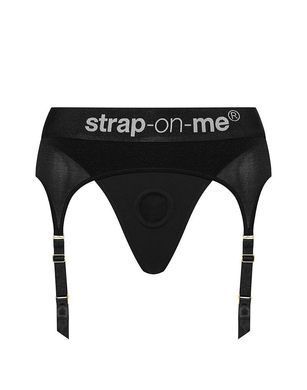 Труси для страпона з підв&rsquo;язками для панчіх Strap-On-Me REBEL HARNESS - S SO4875 фото