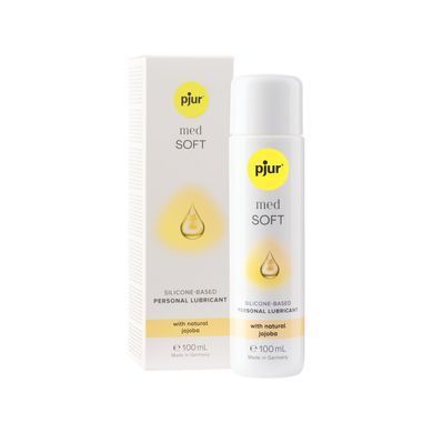 Силиконовая смазка pjur MED Soft glide 100 мл с маслом жожоба для очень сухой и чувствительной кожи PJ12630 фото