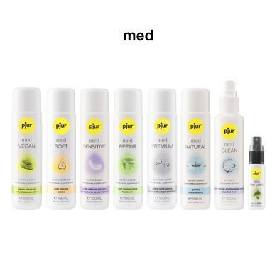 Силиконовая смазка pjur MED Soft glide 100 мл с маслом жожоба для очень сухой и чувствительной кожи PJ12630 фото