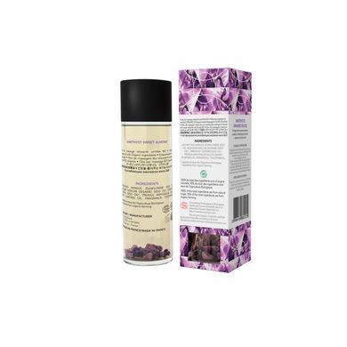 Масажна олія EXSENS Amethyst Sweet Almond (розслаблювальна, з аметистом) 100мл, натуральна SO2371 фото