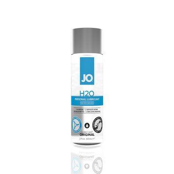 Змазка на водній основі JO H2O ORIGINAL (60 мл) оліїста і гладенька, рослинний гліцерин SO1447 фото