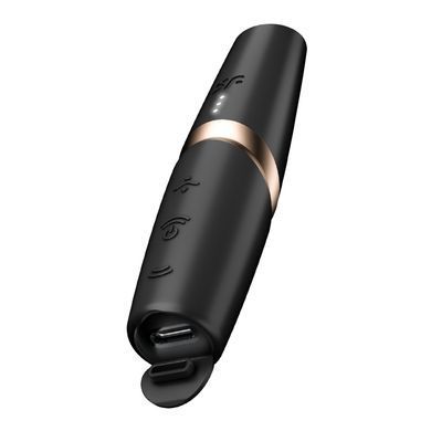 Вакуумний стимулятор Satisfyer Perfect Kiss, магнітна технологія 3D Air Pulse, 30 режимів роботи SX2161 фото