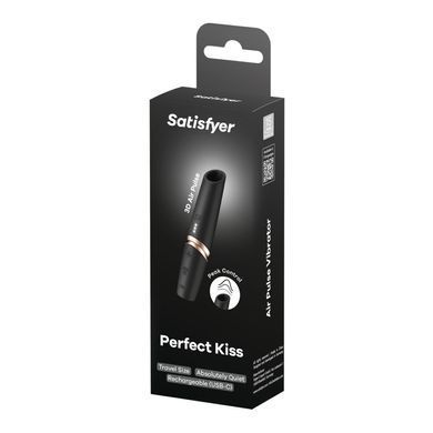 Вакуумний стимулятор Satisfyer Perfect Kiss, магнітна технологія 3D Air Pulse, 30 режимів роботи SX2161 фото