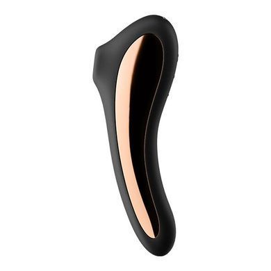 Вакуумный стимулятор с вибрацией Satisfyer Dual Kiss Black SO6114 фото
