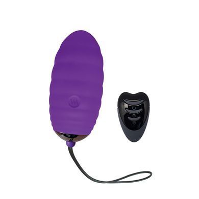 Віброяйце Adrien Lastic Ocean Breeze 2.0 Purple, пульт ДК, дуже потужний мотор, 10 віброрежимів SO7029 фото