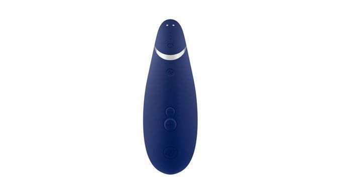 Вакуумный клиторальный стимулятор Womanizer Premium 2 - Blueberry, функции Autopilot и Smart Silence SO8752 фото
