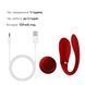 Смартвибратор для пар Zalo &mdash; Fanfan set Bright Red, пульт ДУ SO6673 фото 7