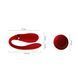 Смартвибратор для пар Zalo &mdash; Fanfan set Bright Red, пульт ДУ SO6673 фото 3